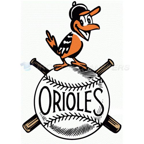 Baltimore Orioles Iron-on Stickers (Heat Transfers)NO.1439